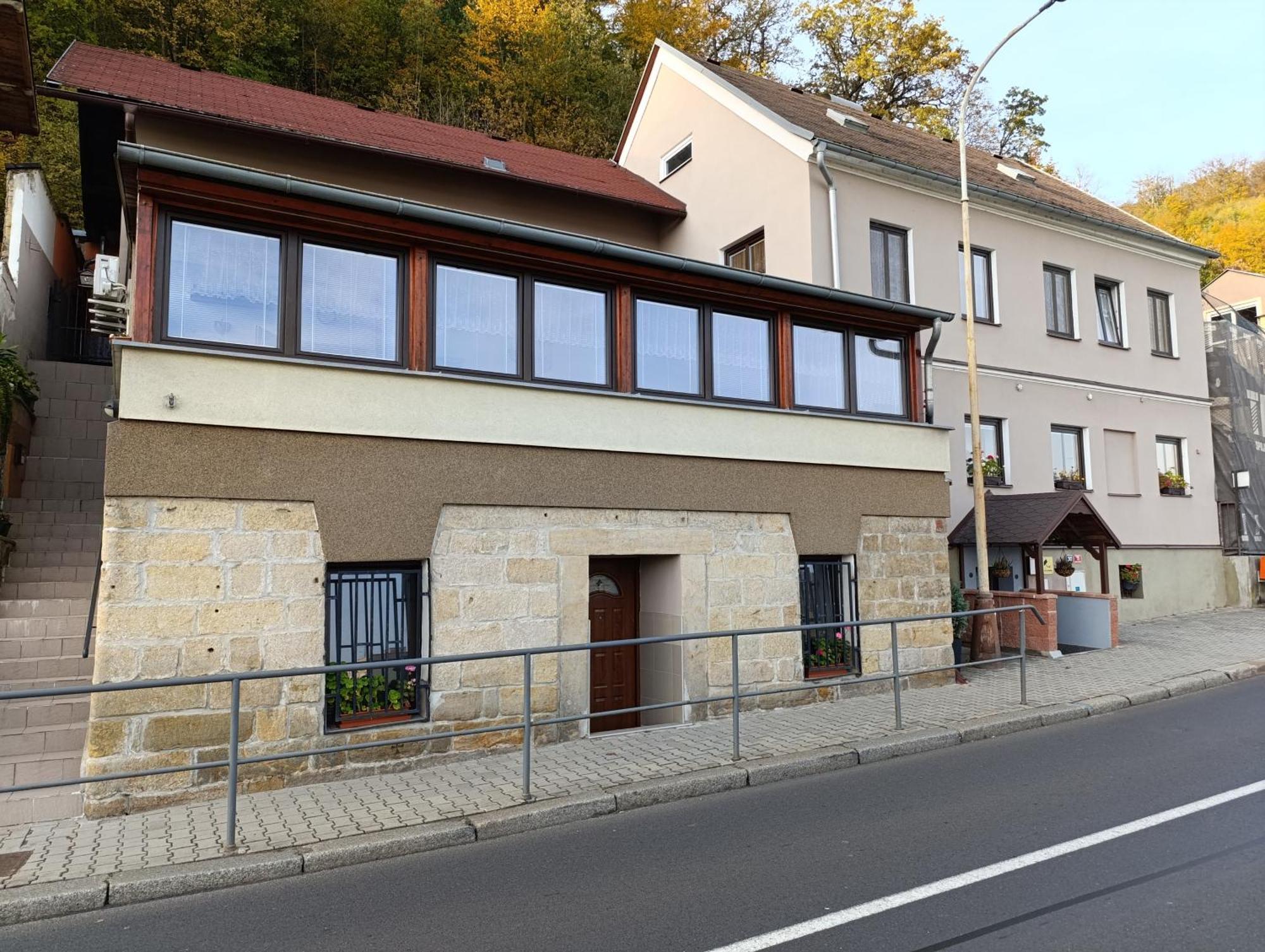 U Bocmana S Vyhledem Na Zamek A Labe Lägenhet Decin Exteriör bild