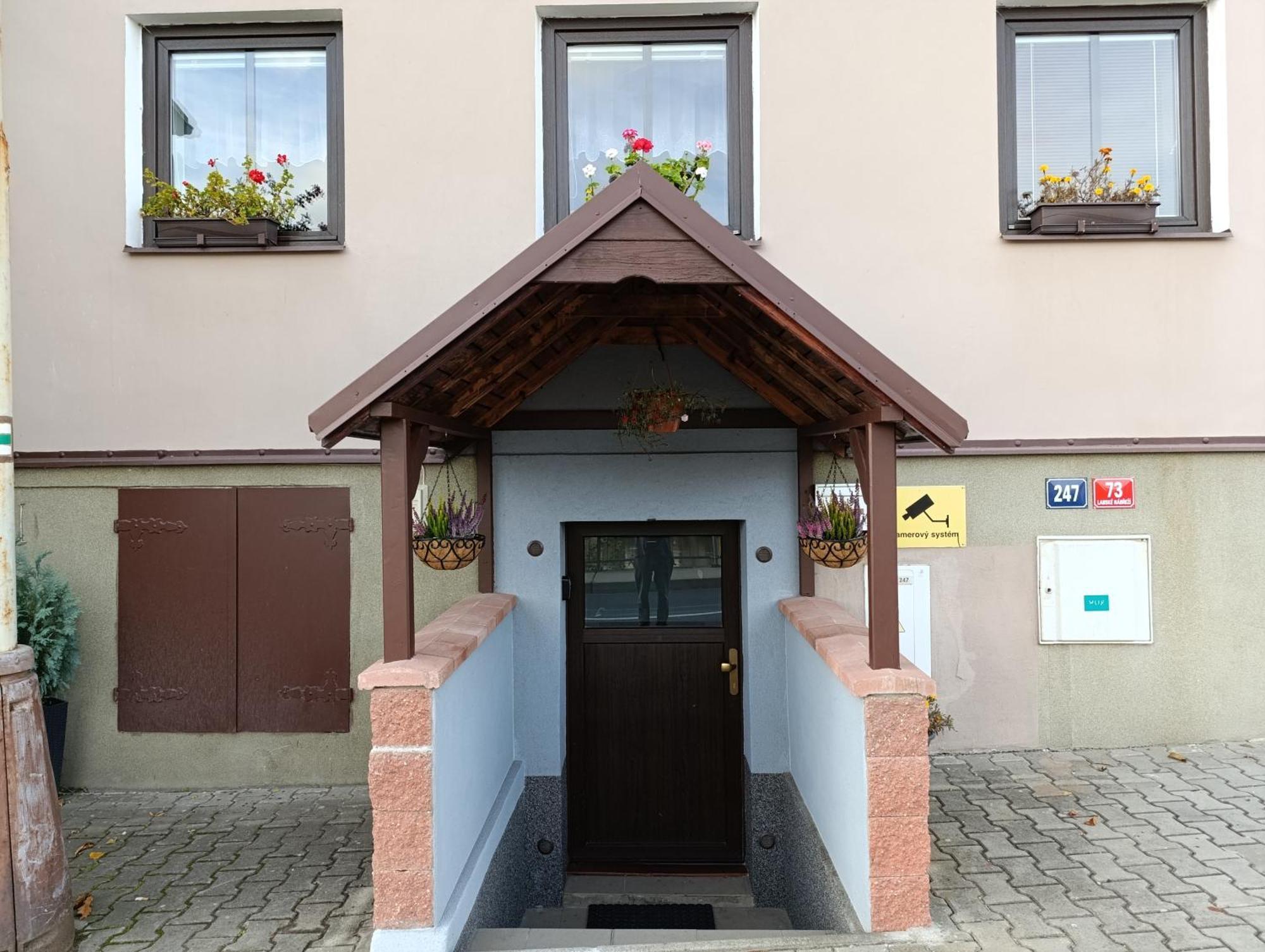 U Bocmana S Vyhledem Na Zamek A Labe Lägenhet Decin Exteriör bild