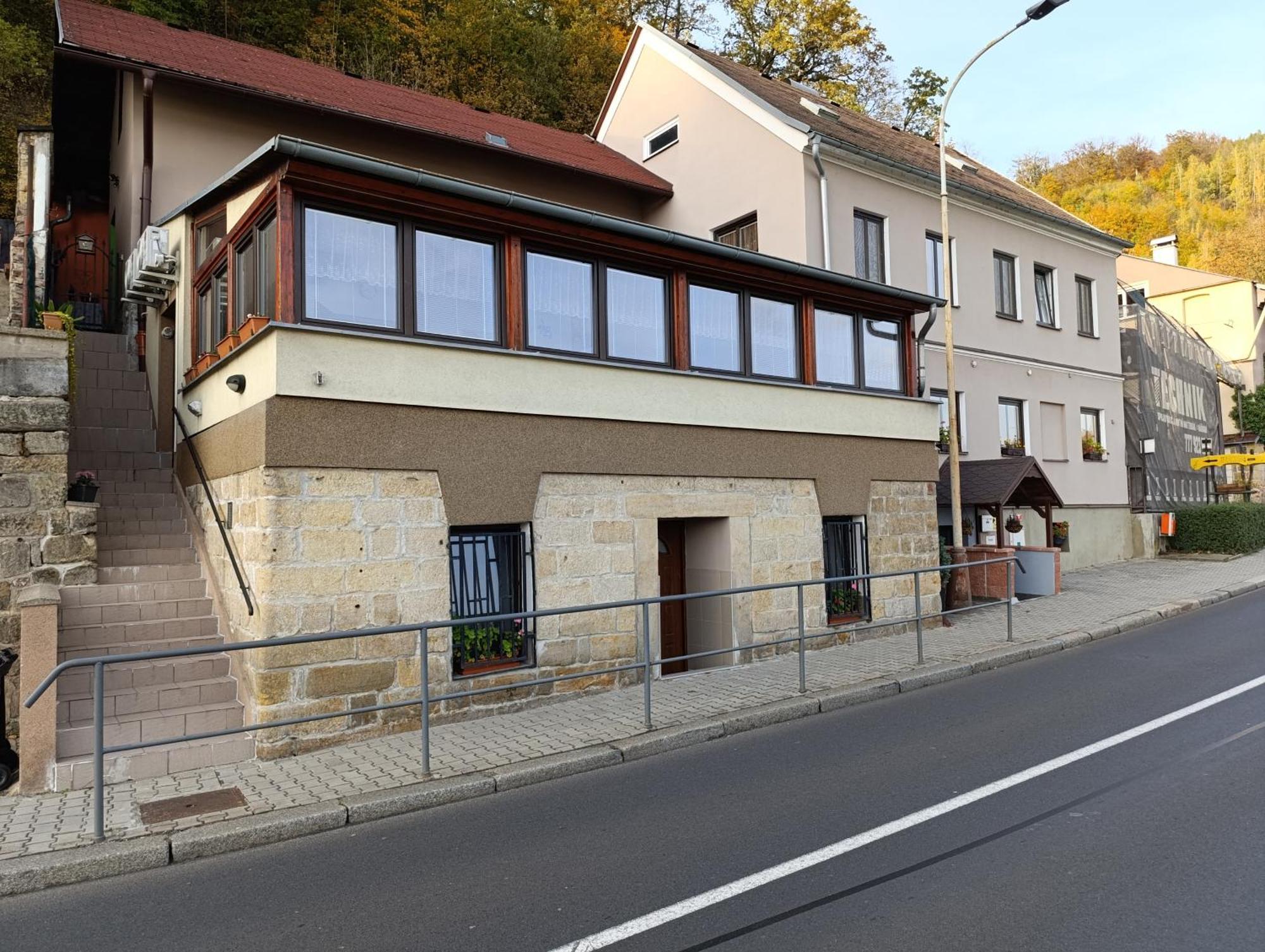 U Bocmana S Vyhledem Na Zamek A Labe Lägenhet Decin Exteriör bild
